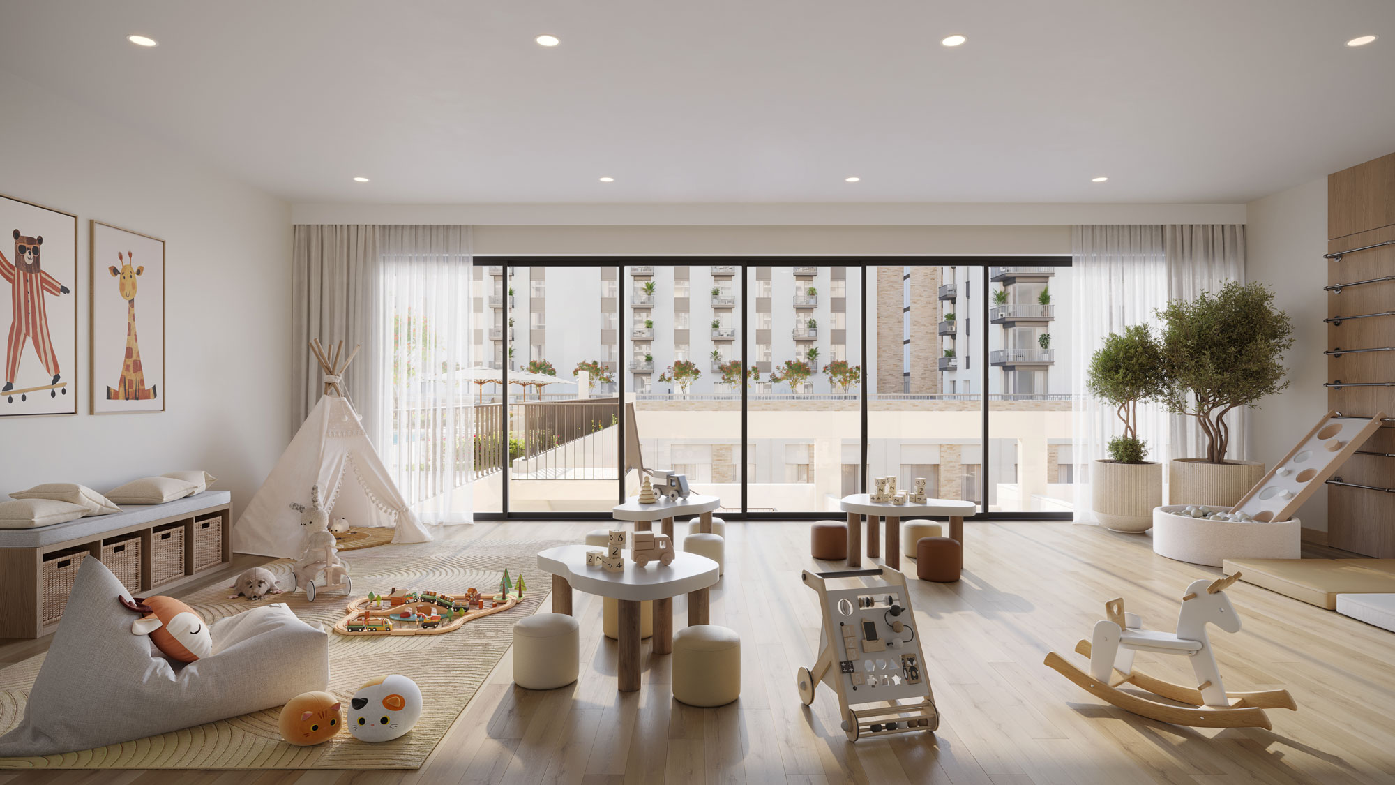 Beachfront villa